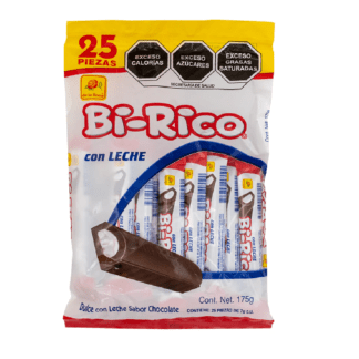Bi-Rico Chocolate con Leche 25 piezas 1