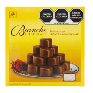 Bombón Bianchi con Chocolate 50 piezas 7 grs