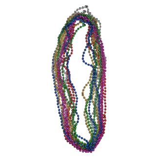 collar de perlas de colores